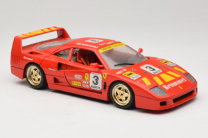 Ferrari F40 #3 Pirelli Rouge 1987 Bburago 1:18 3332-P4 Métal — image 6 sur 8