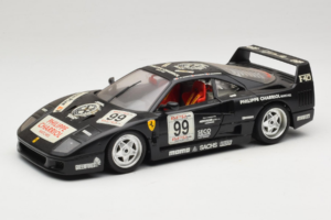 Ferrari F40 Seco #99 Lesseps / Charriol / Balandras Noir Bburago 1:18 3032-B3 Métal