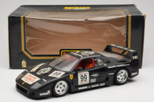 Ferrari F40 Seco #99 Lesseps / Charriol / Balandras Noir Bburago 1:18 3032-B3 Métal — image 8 sur 8