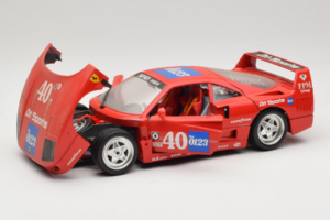 Ferrari F40 #40 the0123 Rouge 1987 Bburago 1:18 3332-P5 Métal — image 2 sur 8