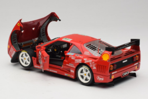 Ferrari F40 LM Unisys #59 Ota / P. Nappi / R. Donovan 24 Hours of Le Mans 1996 Bburago 1:18 3032-U1 Métal — image 5 sur 8