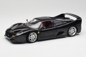 Ferrari F50 Noir Hot Wheels 1:18 23910 Métal