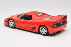Ferrari F50 Braccio & Gotz M. Schumacher Edition Signature Bburago 1:18 MS Métal — image 7 sur 8