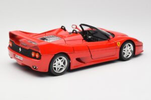 Ferrari F50 Cabriolet Rouge Bburago 1:18 3352 Métal — image 3 sur 8
