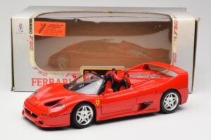 Ferrari F50 Cabriolet Rouge Bburago 1:18 3352 Métal — image 8 sur 8