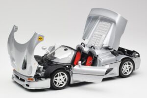 Ferrari F50 Cabriolet Argent Bburago 1:18 3372 Métal — image 2 sur 8