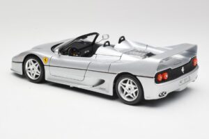 Ferrari F50 Cabriolet Argent Bburago 1:18 3372 Métal — image 7 sur 8