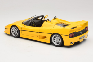 Ferrari F50 Cabriolet Shell Jaune Maisto 1:18 3076-Y2 Métal — image 7 sur 8