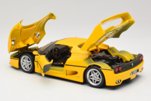 Ferrari F50 Coupé Shell Jaune Maisto 1:18 3076-Y1 Métal — image 5 sur 8