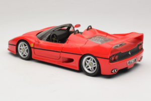 Ferrari F50 Spider Rouge Shell Maisto 1:18 3076-M1 Métal — image 7 sur 8