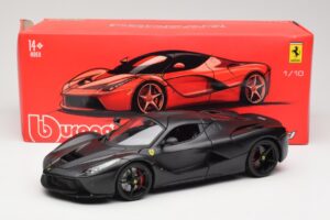 Ferrari LaFerrari F150 Matte Black Bburago 1:18 18-16901BK Métal — image 8 sur 8