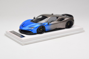 Ferrari SF90 Novitec Blue Grey Metallic IVY Merit 1:18 REMC029 Résine — image 2 sur 7
