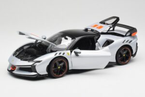 Ferrari SF90 XX Stradale Arctic White Bburago 1:18 18-16020W Métal — image 2 sur 8