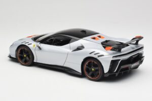 Ferrari SF90 XX Stradale Arctic White Bburago 1:18 18-16020W Métal — image 7 sur 8