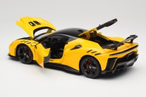 Ferrari SF90 XX Stradale Giallo Modena Bburago 1:18 18-16020Y Métal — image 5 sur 8