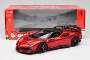 Ferrari SF90 XX Stradale Magma Red Bburago 1:18 18-16020R Métal — image 8 sur 8