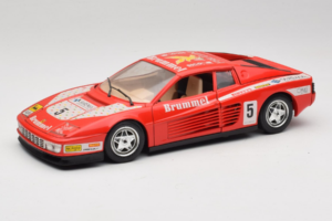 Ferrari Testarossa Brummel #5 Rouge 1984 Bburago 1:18 3004-P1 Métal