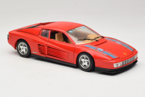 Ferrari Testarossa PPG Auto Refinish Rouge Bburago 1:18 3039-P3 Métal — image 6 sur 8