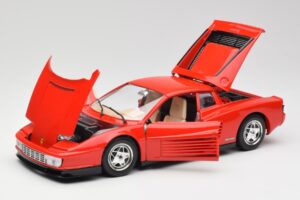 Ferrari Testarossa Rouge Bburago 1:18 3019 Métal — image 2 sur 8