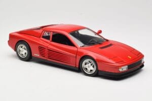 Ferrari Testarossa Rouge Hot Wheels 1:18 23918 Métal — image 6 sur 8
