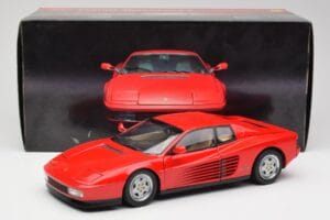 Ferrari Testarossa Rouge Kyosho 1:18 08422R Métal — image 8 sur 8