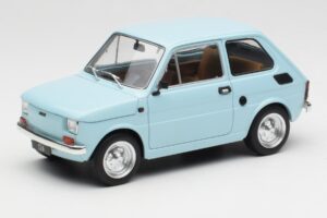 Fiat 126 Bleu Clair MCG 1:18 MCG18415 Métal
