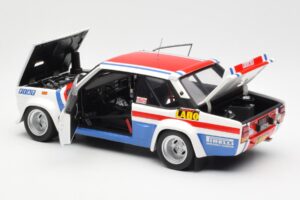 Fiat 131 Abarth Fiat France #9 J-C. Andruet / C. Delferrier Winner Rally Sanremo 1977 Kyosho 1:18 08375A Métal — image 5 sur 8