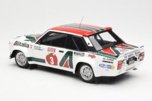 Fiat 131 Abarth #3 M. Alen / I. Kivimaki Winner Rally 1000 Lakes 1980 Kyosho 1:18 08376H Métal — image 7 sur 8
