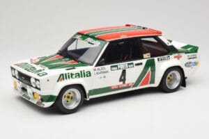 Fiat 131 Abarth #5 M. Alen / I. Kivimaki Rally Portugal 1978 Otto 1:12 G093 Résine