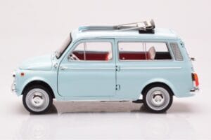 Fiat 500 Giardiniera Acquamarina Bleu Norev 1:18 187742 Métal — image 4 sur 7