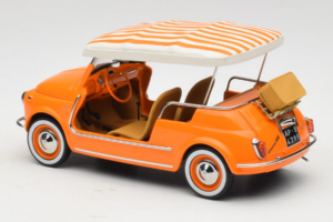 Fiat 500 Jolly Orange Norev 1:18 187791 Métal — image 5 sur 6