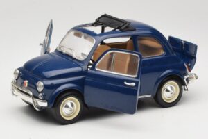 Fiat 500 L Bleu Bburago 1:18 3327 Métal — image 2 sur 8