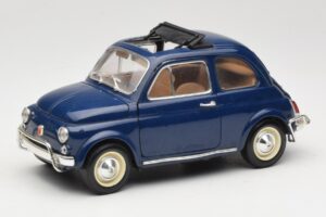 Fiat 500 L Bleu Bburago 1:18 3327 Métal