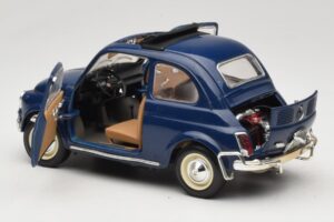 Fiat 500 L Bleu Bburago 1:18 3327 Métal — image 5 sur 8