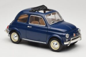 Fiat 500 L Bleu Bburago 1:18 3327 Métal — image 6 sur 8