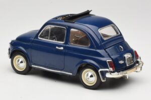 Fiat 500 L Bleu Bburago 1:18 3327 Métal — image 7 sur 8