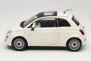 Fiat 500 Blanc Mondo Motors 1:18 500291 Métal — image 4 sur 8
