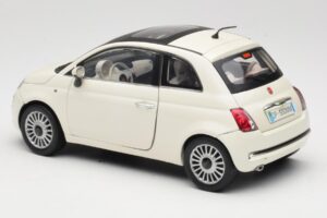 Fiat 500 Blanc Mondo Motors 1:18 500291 Métal — image 7 sur 8