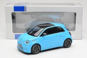 Abarth 500e Bleu IXO 1:18 MCG18499 Métal — image 6 sur 6
