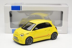 Abarth 500e Jaune IXO 1:18 MCG18498 Métal — image 6 sur 6