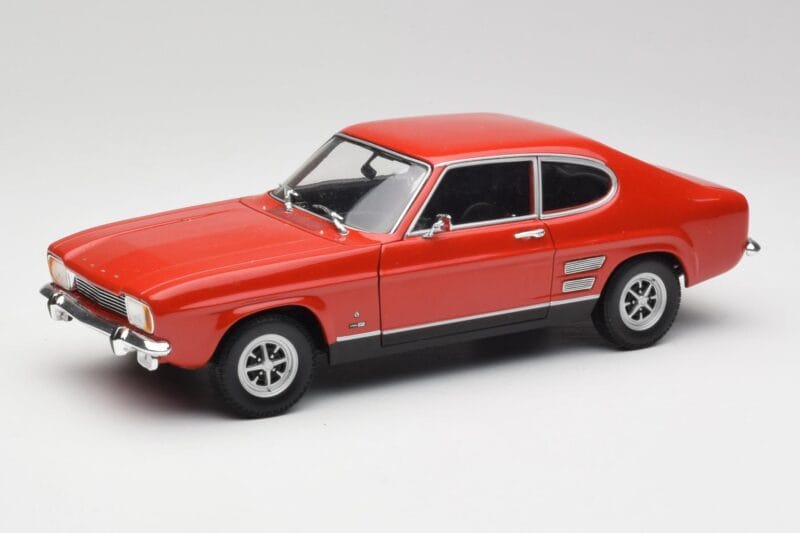 Ford Capri Mk1 1700 GT Rouge Minichamps 1:18 180089001 Métal