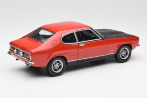 Ford Capri Mk1 2600 RS Rouge Noir Minichamps 1:18 180089071 Métal — image 3 sur 8