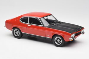 Ford Capri Mk1 2600 RS Rouge Noir Minichamps 1:18 180089071 Métal — image 6 sur 8