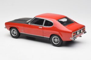 Ford Capri Mk1 2600 RS Rouge Noir Minichamps 1:18 180089071 Métal — image 7 sur 8