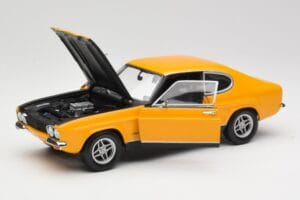 Ford Capri 2600 RS Signal Jaune Avec Noir Minichamps 1:18 180089070 Métal — image 2 sur 8