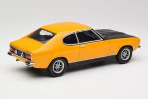 Ford Capri 2600 RS Signal Jaune Avec Noir Minichamps 1:18 180089070 Métal — image 3 sur 8