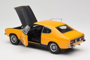 Ford Capri 2600 RS Signal Jaune Avec Noir Minichamps 1:18 180089070 Métal — image 5 sur 8