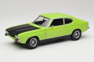 Ford Capri Mk1 RS 2600 Vert & Noir Minichamps 1:18 150089075 Métal