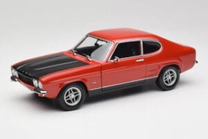 Ford Capri Mk1 RS 2600 Rouge & Noir Minichamps 1:18 150089076 Métal