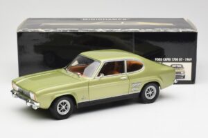 Ford Capri Mk1 Vert Clair Métallisé Minichamps 1:18 18008900 Métal — image 8 sur 8